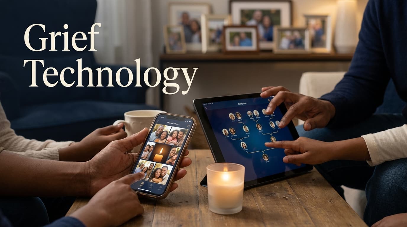 Grief technology: families using digital tools to heal after loss