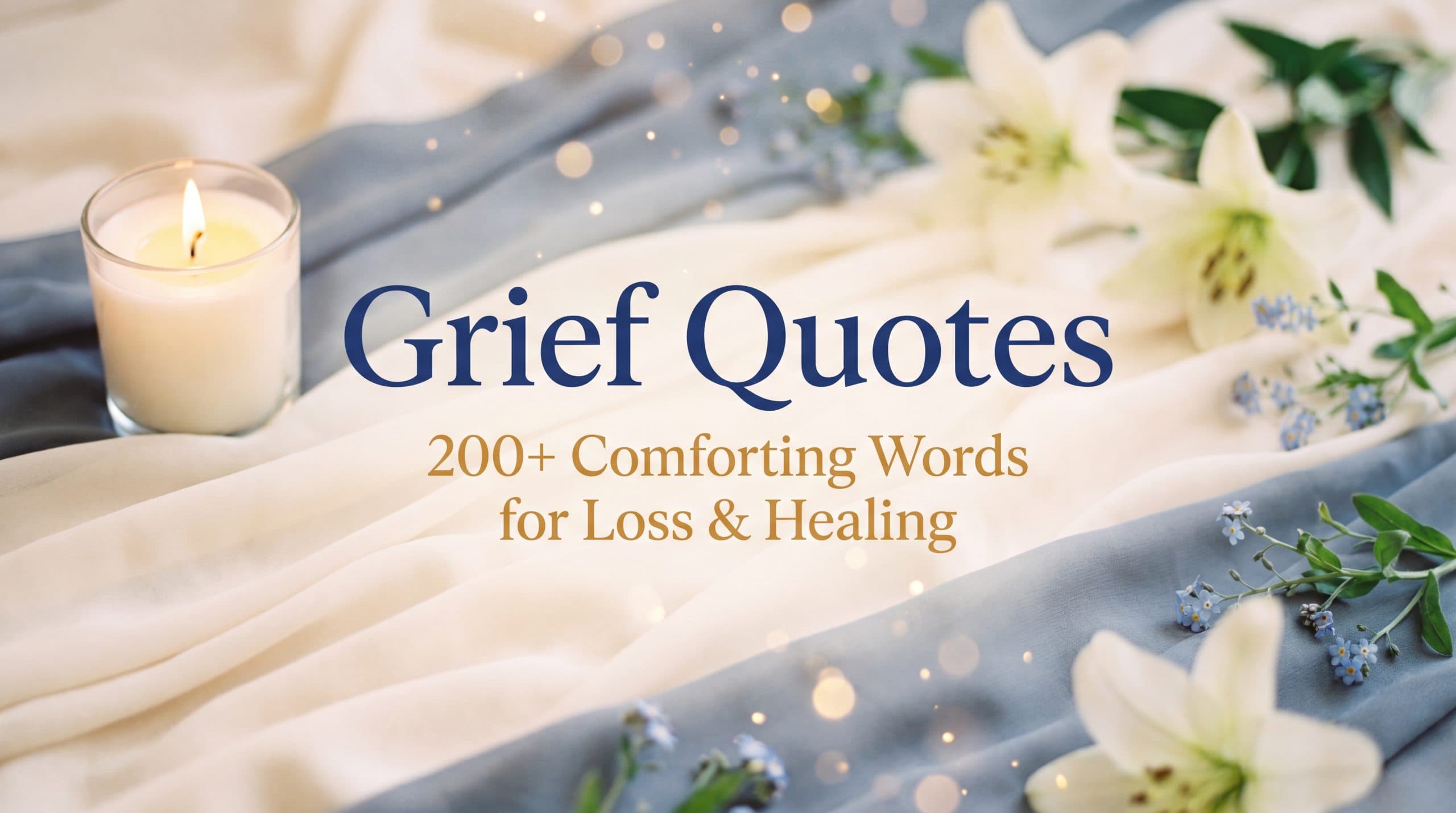 Grief Quotes: 200+ Comforting Words to Hold Through Loss, Mourning, and Healing